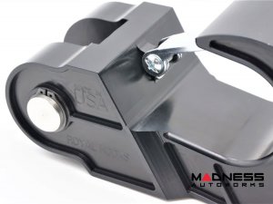 Ford Bronco Billet Recovery Hook - Royal Show Hook - Aluminum - Black